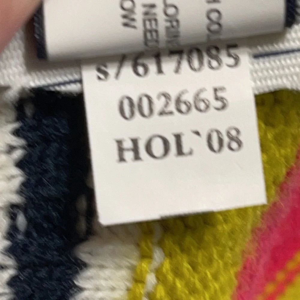 GAP KIDS multi color striped beanie small